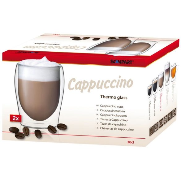 Scanpart thermo "Cappuccino" kávéspohár