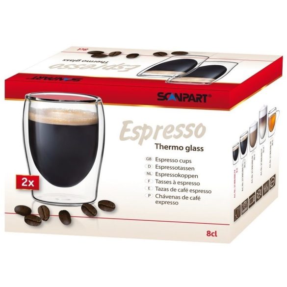 Scanpart thermo "Espresso" kávéspohár